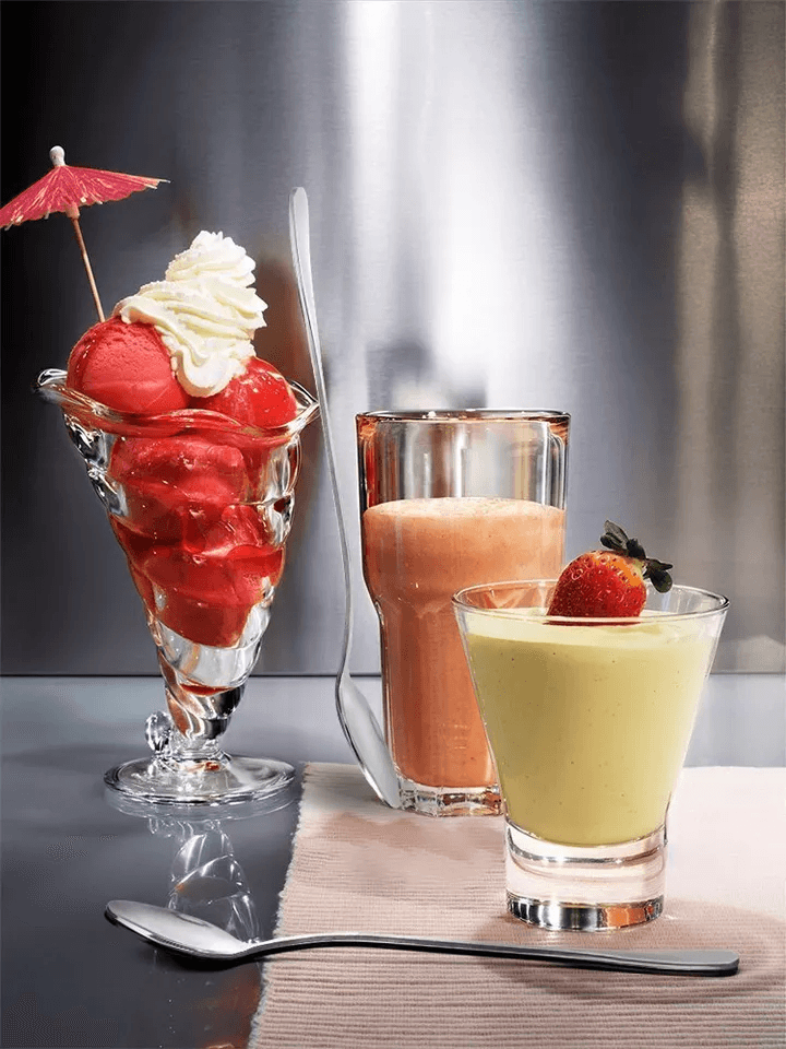 Stainless Steel Mixing Spoons Long Handle Iced Tea  Ice Cream Spoons Durable Stirring Utensils For  3
