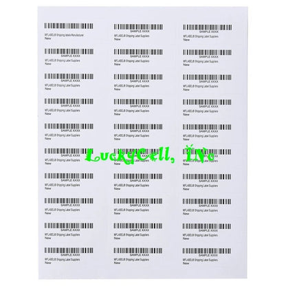 3000 Address Labels  30 Per Sheet 100 Sheets Matte White LaserInkjet Printer Labels For Amazon FBA  1
