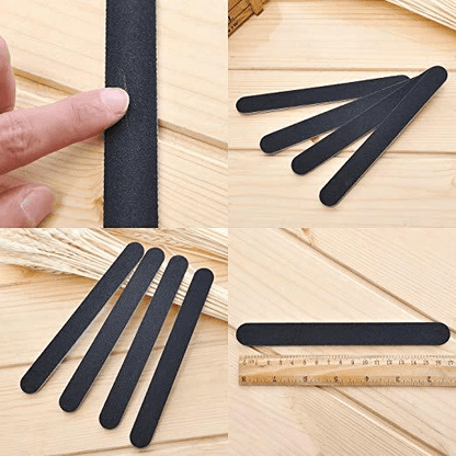 Professional Emery Nail File Set Dual Grit Manicure  Pedicure Boards For Salon Quality Nail Care 2