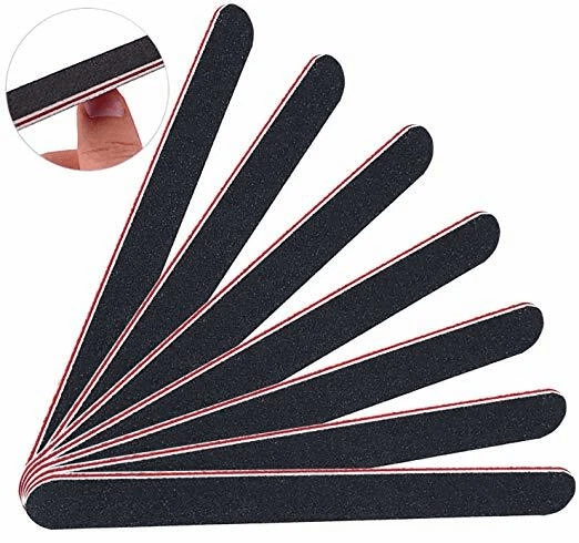 Professional Emery Nail File Set, Dual Grit Manicure & Pedicure Boards for Salon Quality Nail Care