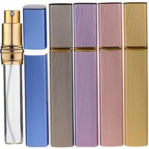 Travel Perfume Atomizer Kit 5Pack 12ml Refillable Mini Spray Bottles With LeakProof Pump 3