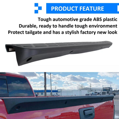 20072014 Chevy Silverado  Sierra Tailgate Top Protector  Spoiler Cap Cover  OEM Style Durable Prote 10