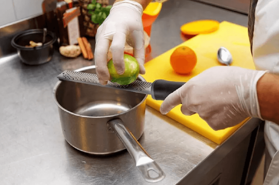 Premium Stainless Steel Cheese  Citrus Grater Zester Sharp Lemon Zester Food Grater Tool For Citrus 2