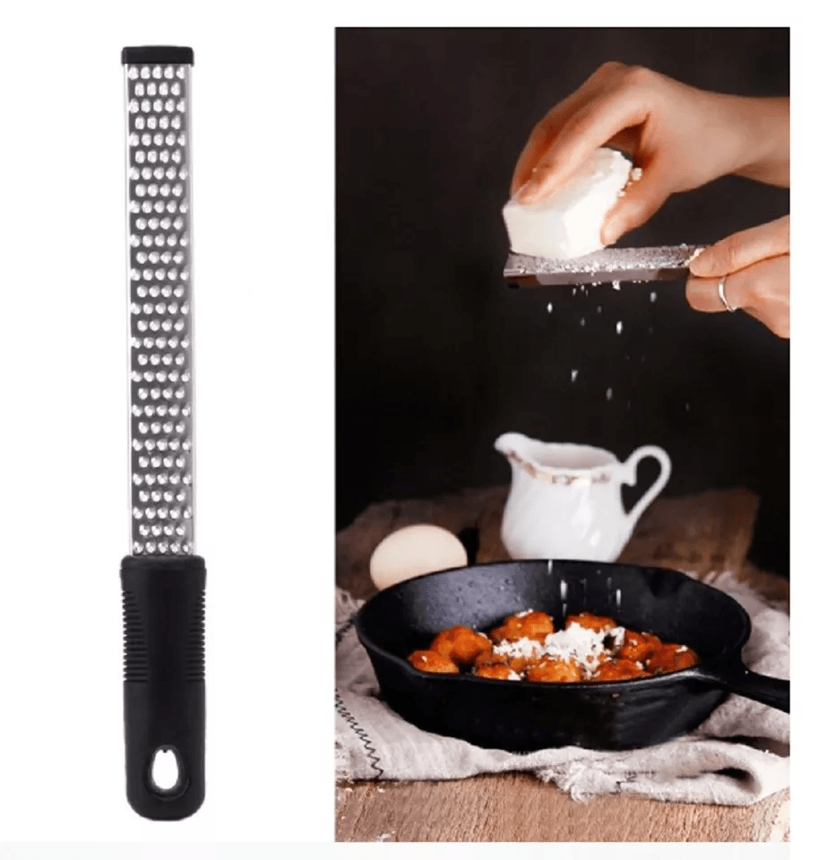 Premium Stainless Steel Cheese  Citrus Grater Zester Sharp Lemon Zester Food Grater Tool For Citrus 4