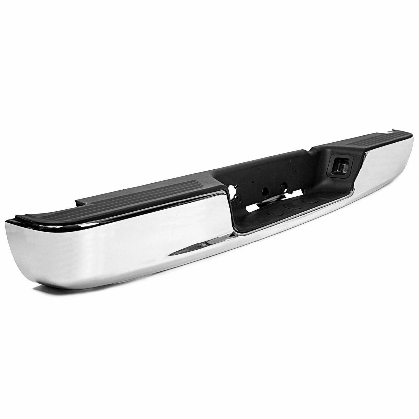 04-08 Dodge RAM 1500 2500 3500 HD Chrome Rear Step Bumper Assembly – Heavy-Duty Steel Replacement