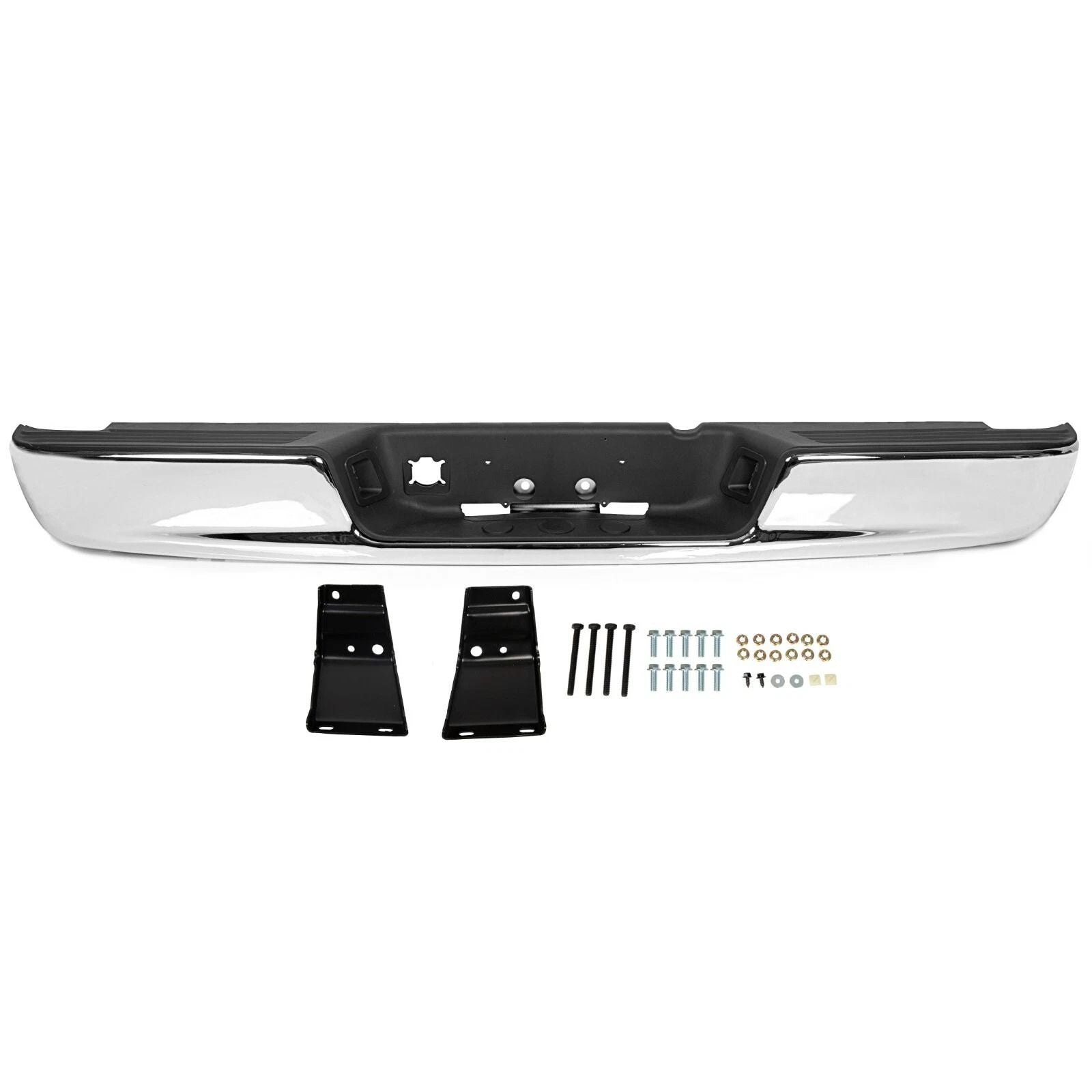 0408 Dodge RAM 1500 2500 3500 HD Chrome Rear Step Bumper Assembly  HeavyDuty Steel Replacement 2