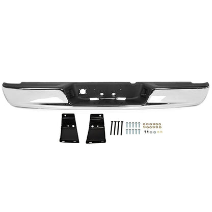 0408 Dodge RAM 1500 2500 3500 HD Chrome Rear Step Bumper Assembly  HeavyDuty Steel Replacement 2