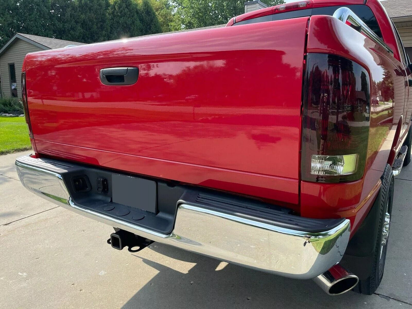 0408 Dodge RAM 1500 2500 3500 HD Chrome Rear Step Bumper Assembly  HeavyDuty Steel Replacement 6
