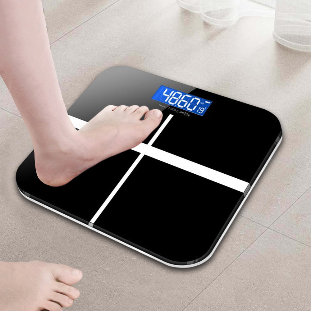 USB Charging Precision Electronic Scale for Home Office Adult, LED Display Smart Body Weight Scale & Weight Loss