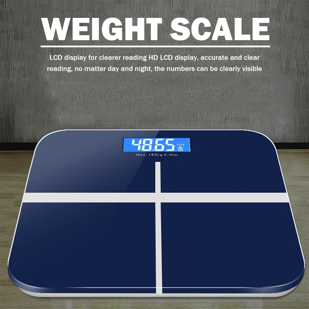 USB Charging Precision Electronic Scale for Home Office Adult, LED Display Smart Body Weight Scale & Weight Loss