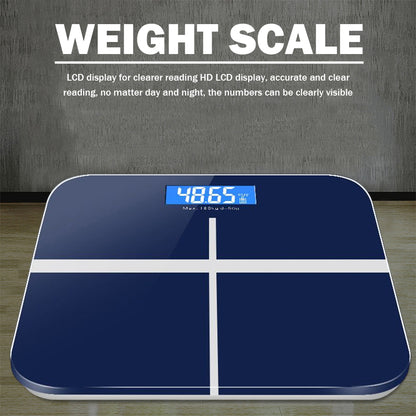 USB Charging Precision Electronic Scale for Home Office Adult, LED Display Smart Body Weight Scale & Weight Loss