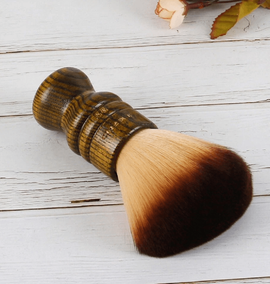 Professional Salon Neck Duster Brush Soft Hair Cutting Barber Brush For Powder Beard Body  Makeup C 5