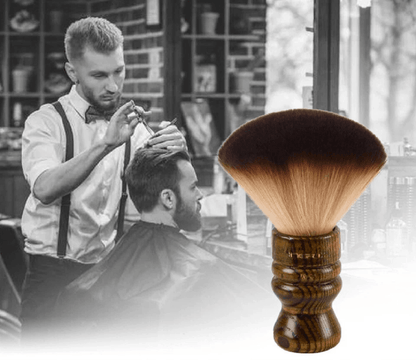 Professional Salon Neck Duster Brush Soft Hair Cutting Barber Brush For Powder Beard Body  Makeup C 1