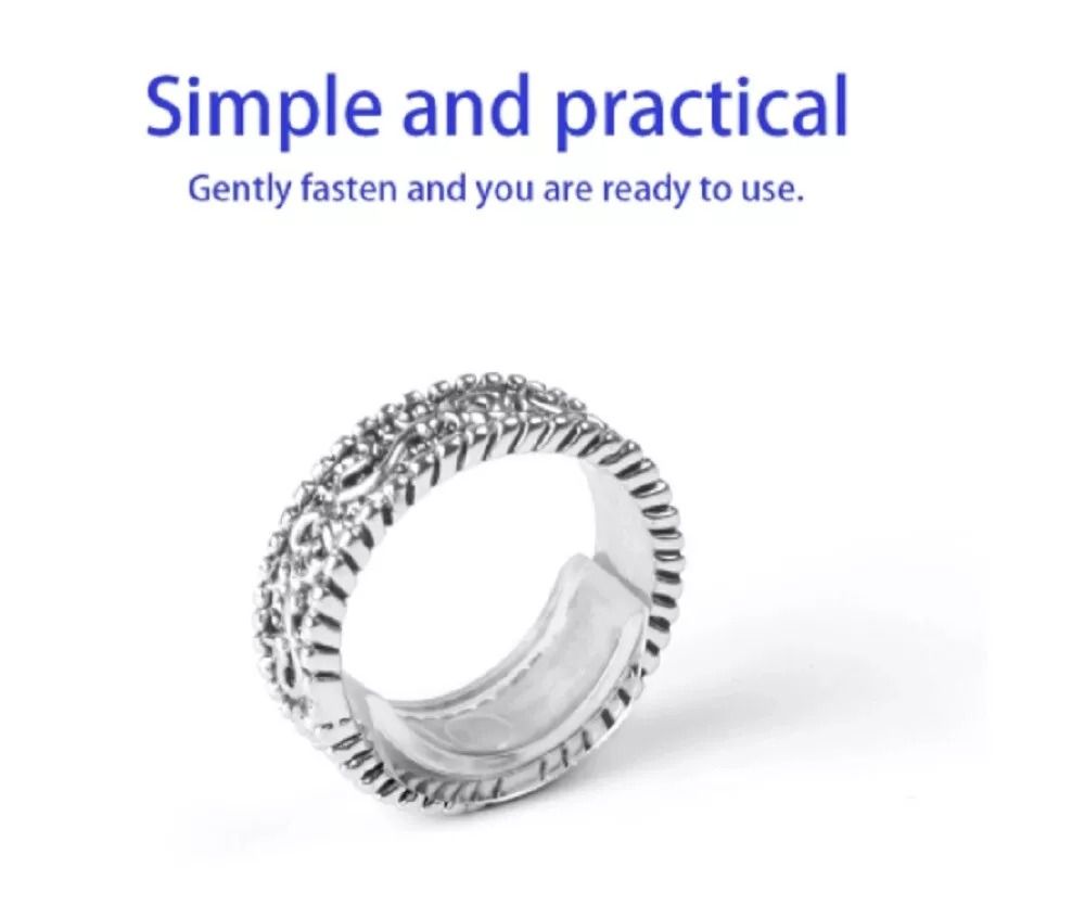 Ring Size Adjuster Set 8Pcs Invisible Spacers  Guards To Tighten Loose Rings Instantly 3
