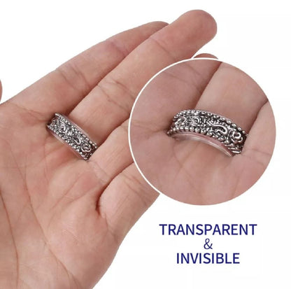 Ring Size Adjuster Set 8Pcs Invisible Spacers  Guards To Tighten Loose Rings Instantly 4