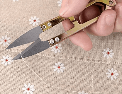 Embroidery Sewing Snips, Durable Thread Cutter Scissors & Yarn Nipper Set for Tailoring, Quilting, Knitting & Needlework