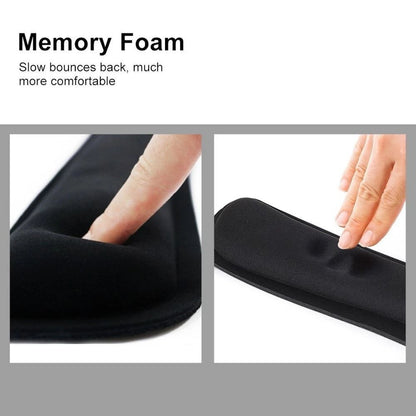 Ergonomic Keyboard  Mouse Wrist Rest Set Memory Foam  Gel Support Cushion For Office  Gaming Comfor 5