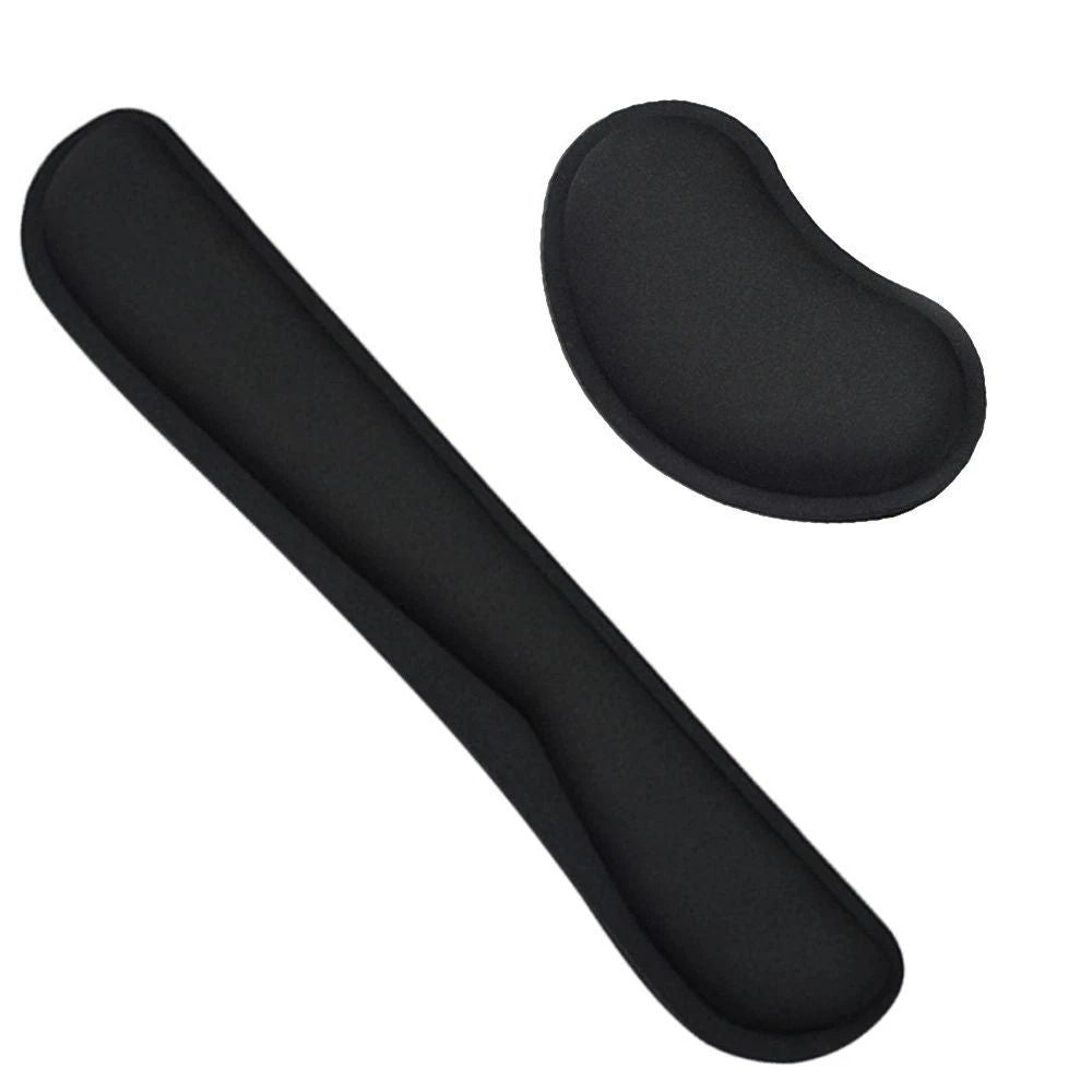 Ergonomic Keyboard  Mouse Wrist Rest Set Memory Foam  Gel Support Cushion For Office  Gaming Comfor 4