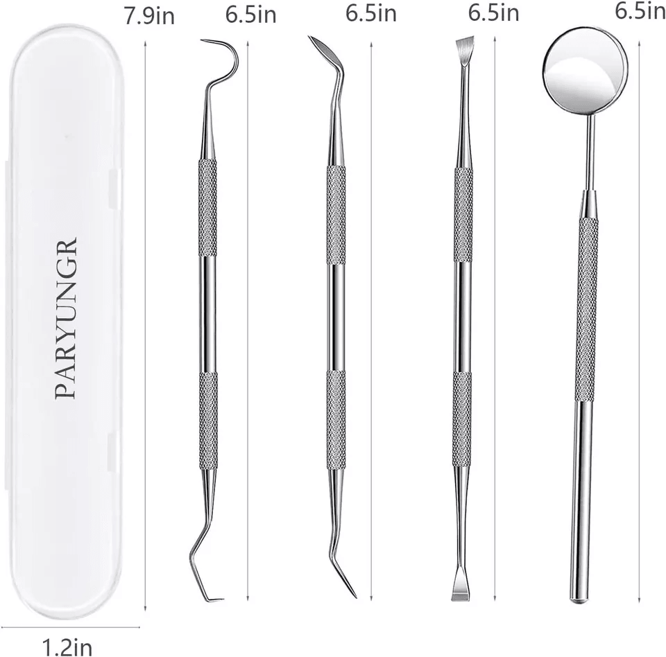 Professional Dental Instruments Tools Scaler Scraper Oral Hygiene Deep Cleaning Set Kit For Teeth C 7