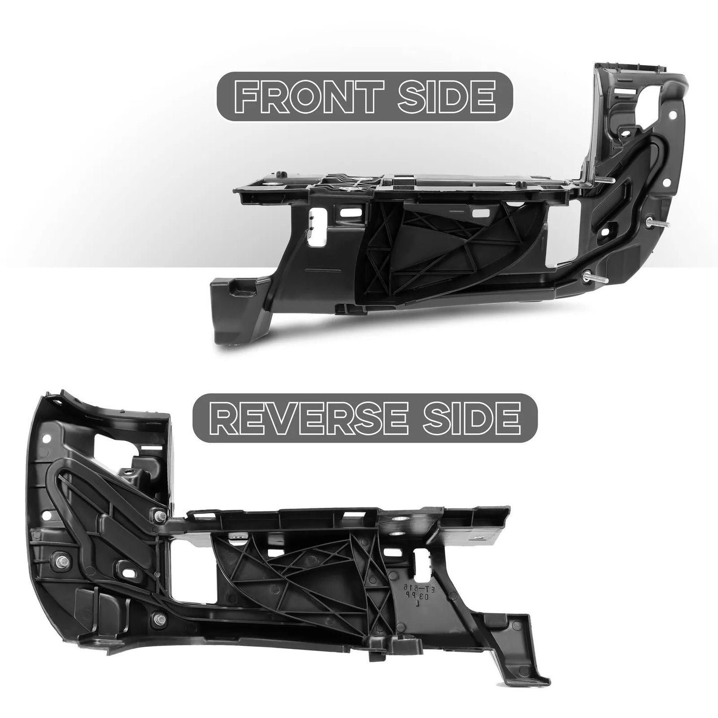 Rear Passenger Bumper Outer Extension Insert Bracket RIGHT Compatible With Toyota Tacoma 20162023 R 6