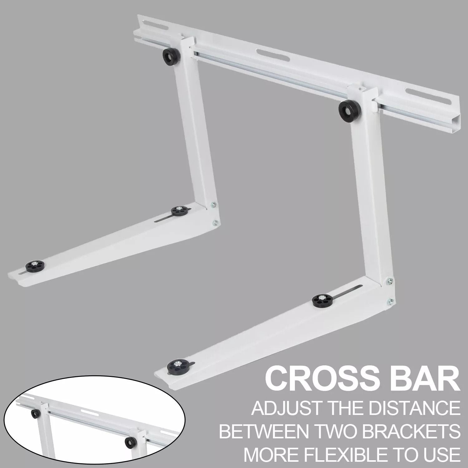 394 Extension Wall Mounting Bracket For Mini Split Air Conditioner  HeavyDuty Ductless AC Support B 5