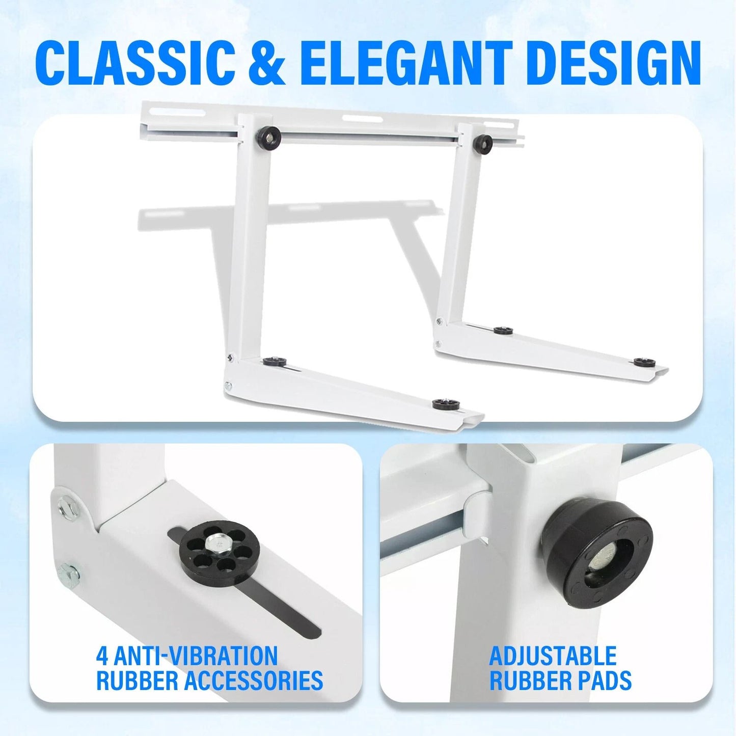 394 Extension Wall Mounting Bracket For Mini Split Air Conditioner  HeavyDuty Ductless AC Support B 6