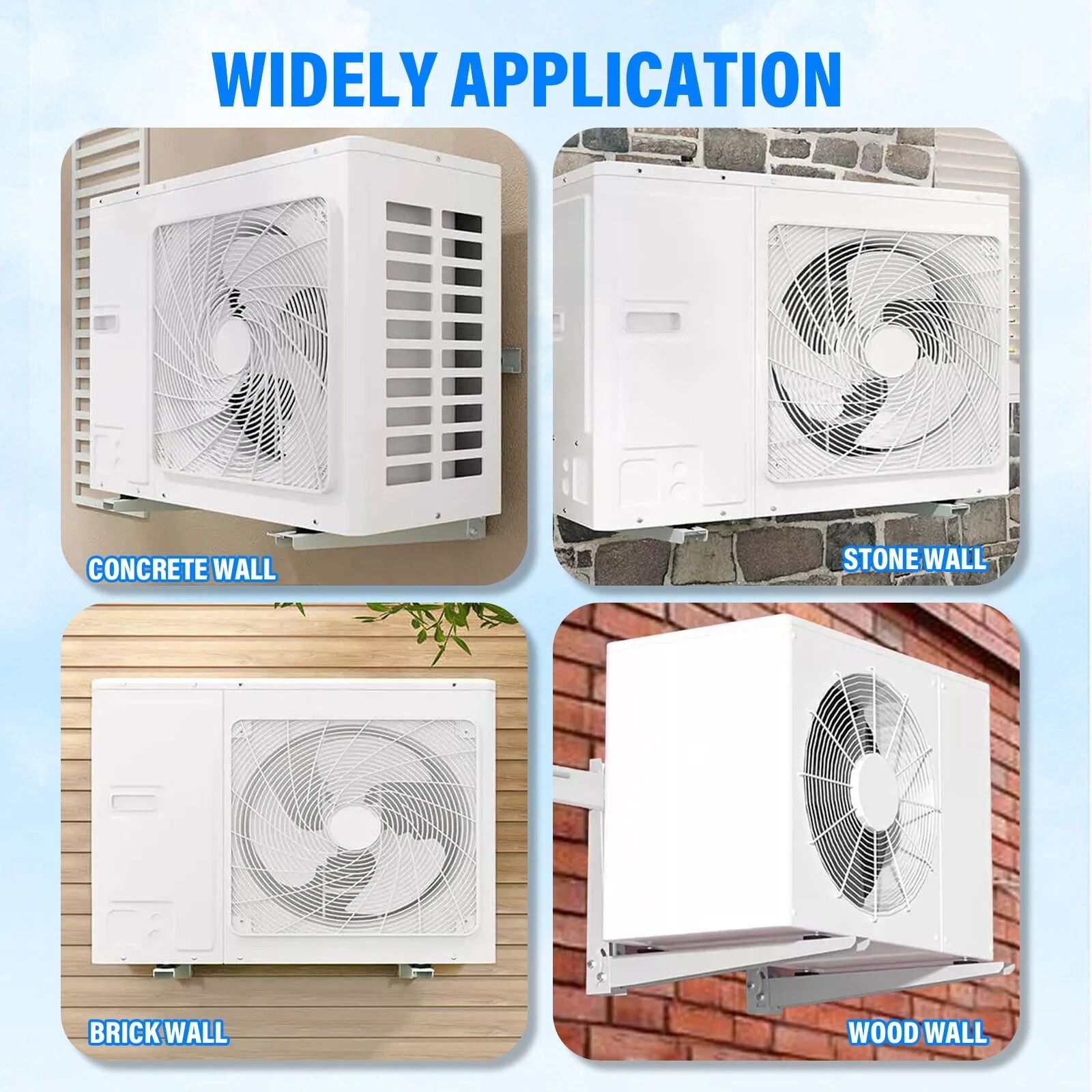 394 Extension Wall Mounting Bracket For Mini Split Air Conditioner  HeavyDuty Ductless AC Support B 7