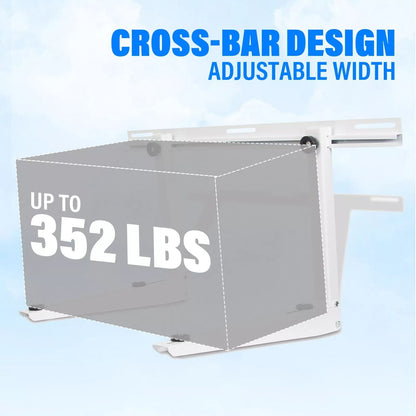 394 Extension Wall Mounting Bracket For Mini Split Air Conditioner  HeavyDuty Ductless AC Support B 9