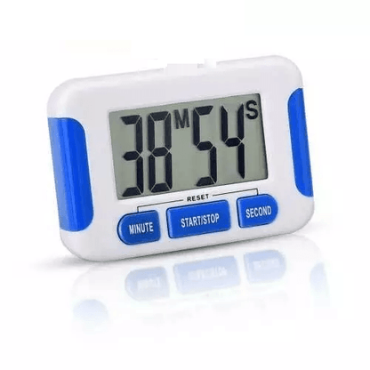 Digital Kitchen Timer Magnetic Cooking LCD Display, Large Count Down Timer with Loud Clear Alarm for Baking, Egg Boiling