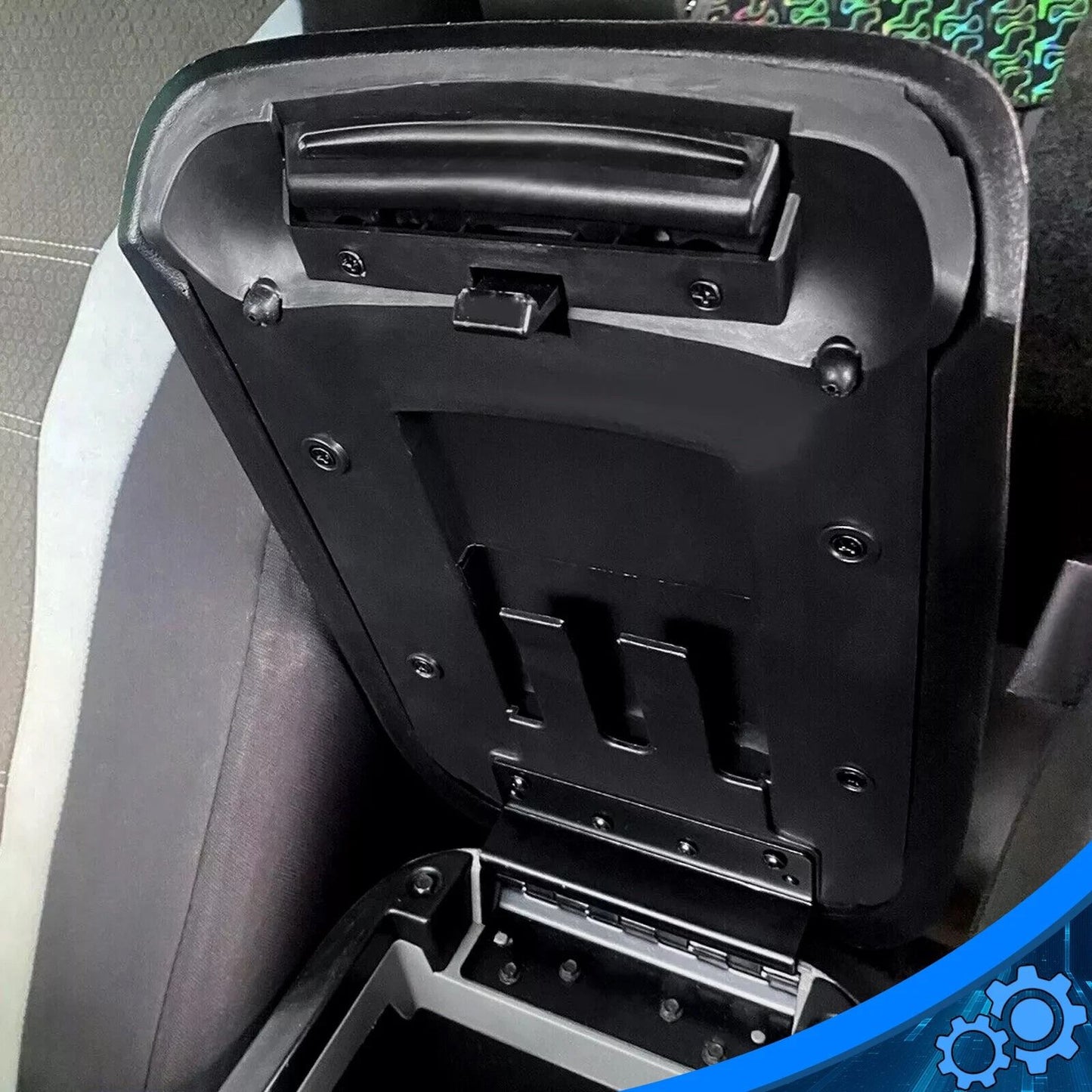 20052009 Ford Mustang Black Center Console Armrest Lid Cover  OEM 5R3Z6306024AAC  Perfect Fit Repla 7