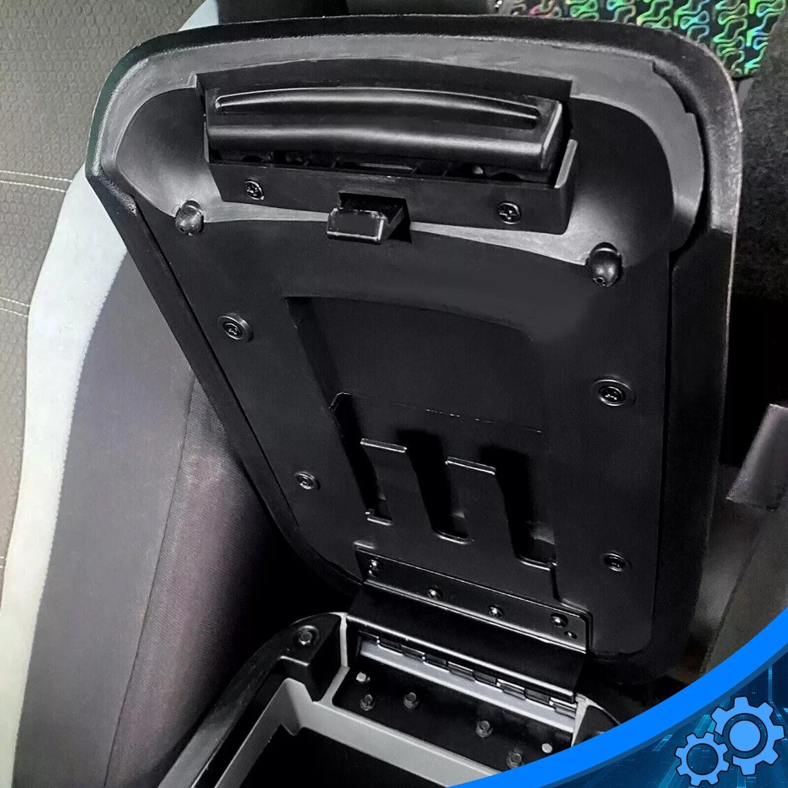 20052009 Ford Mustang Black Center Console Armrest Lid Cover  OEM 5R3Z6306024AAC  Perfect Fit Repla 7