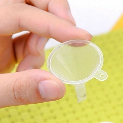 Small Plastic Funnels 10Pack Perfect For Essential Oils Perfume Refills  DIY Bottle Filling 2