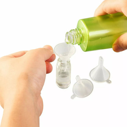 Small Plastic Funnels 10Pack Perfect For Essential Oils Perfume Refills  DIY Bottle Filling 4
