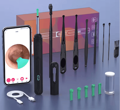 HD Ear Cleaner With Camera USB C Otoscope Wax Removal Kit For Adults And Kids 12
