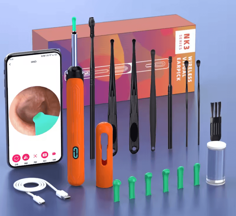 HD Ear Cleaner With Camera USB C Otoscope Wax Removal Kit For Adults And Kids 8