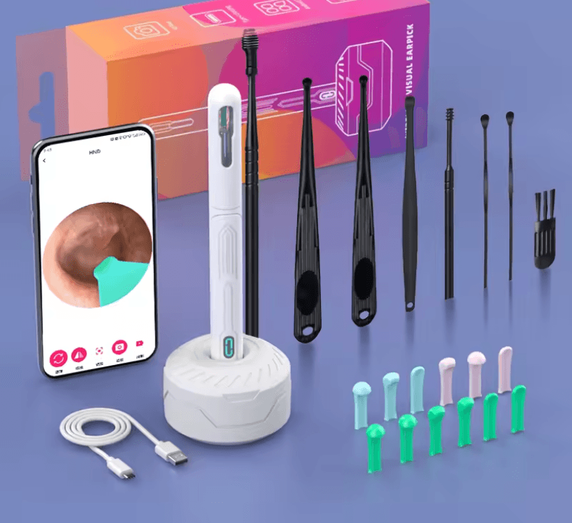 HD Ear Cleaner With Camera USB C Otoscope Wax Removal Kit For Adults And Kids 14