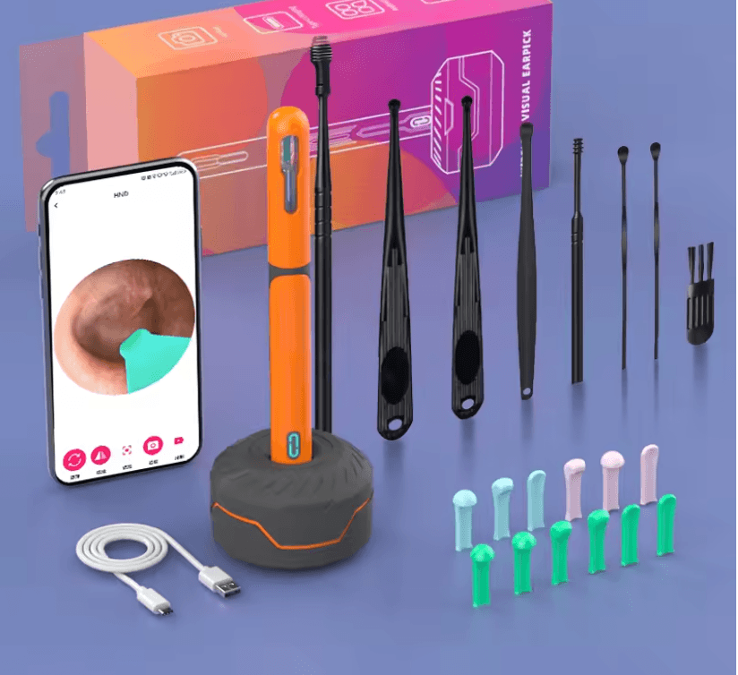 HD Ear Cleaner With Camera USB C Otoscope Wax Removal Kit For Adults And Kids 13