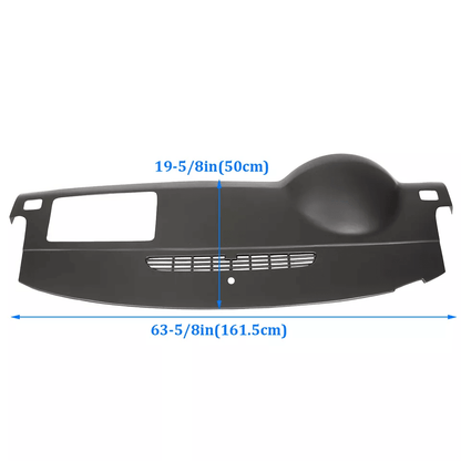 Dash Cover Cap Black For Avalanche Suburban Tahoe  Yukon Textured ABS Dashboard Overlay 3