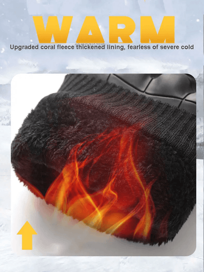 Winter Motorcycle Gloves Windproof Full Finger Military Style For Outdoor Riding And Sports 4