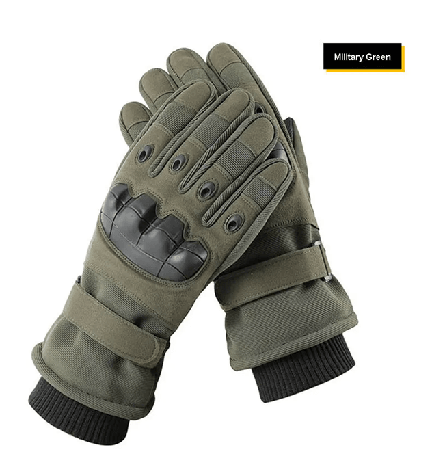 Winter Motorcycle Gloves Windproof Full Finger Military Style For Outdoor Riding And Sports 1