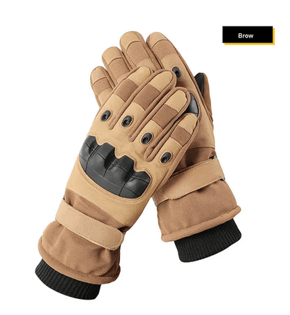 Winter Motorcycle Gloves Windproof Full Finger Military Style For Outdoor Riding And Sports 2