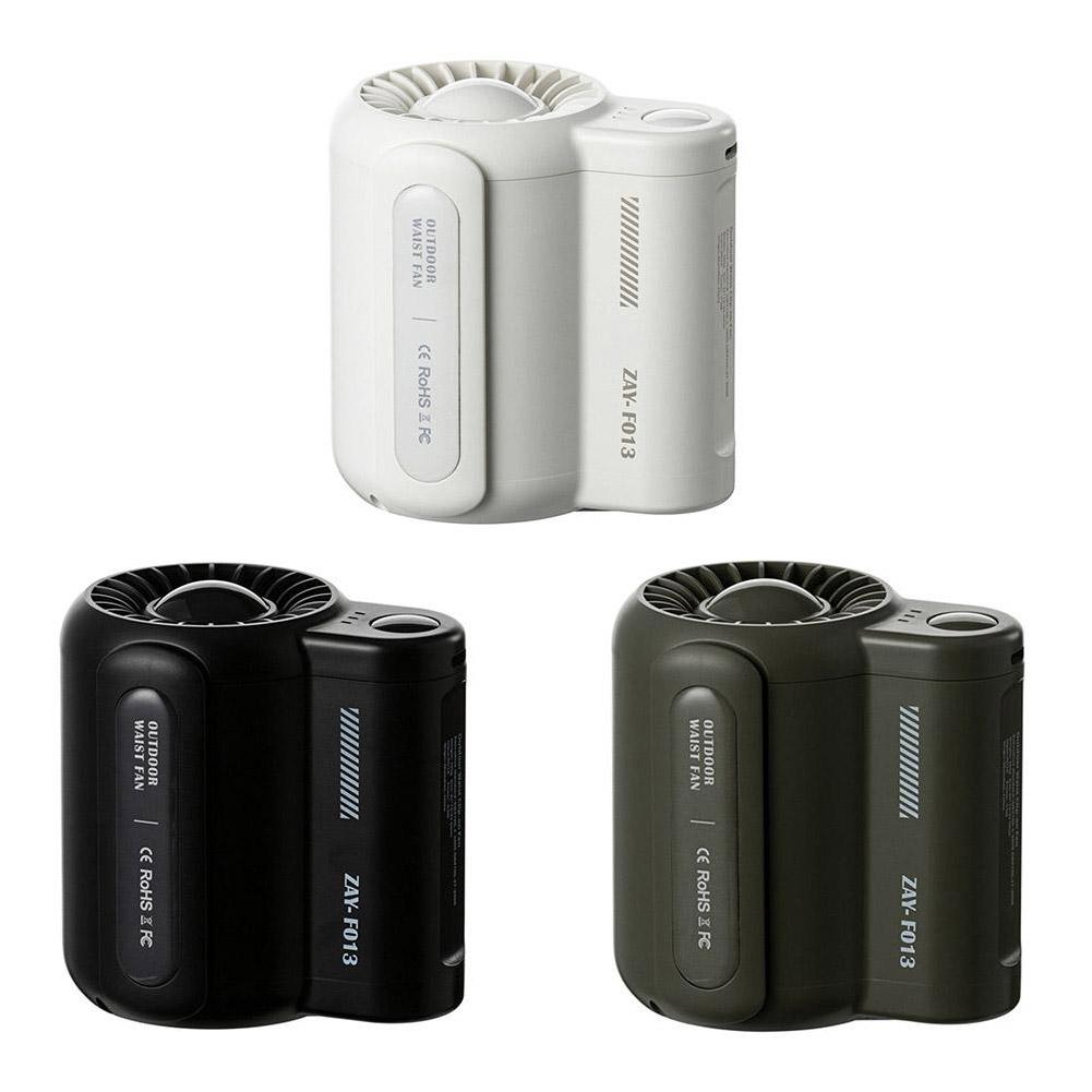 Portable Waist Fan USB Rechargeable Clip On Cooling Fan For Outdoor And Under Shirt Use 1