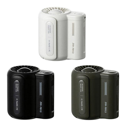 Portable Waist Fan USB Rechargeable Clip On Cooling Fan For Outdoor And Under Shirt Use 1