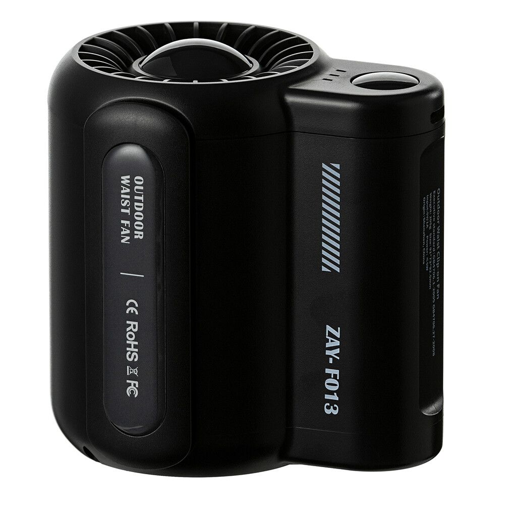 Portable Waist Fan USB Rechargeable Clip On Cooling Fan For Outdoor And Under Shirt Use 6