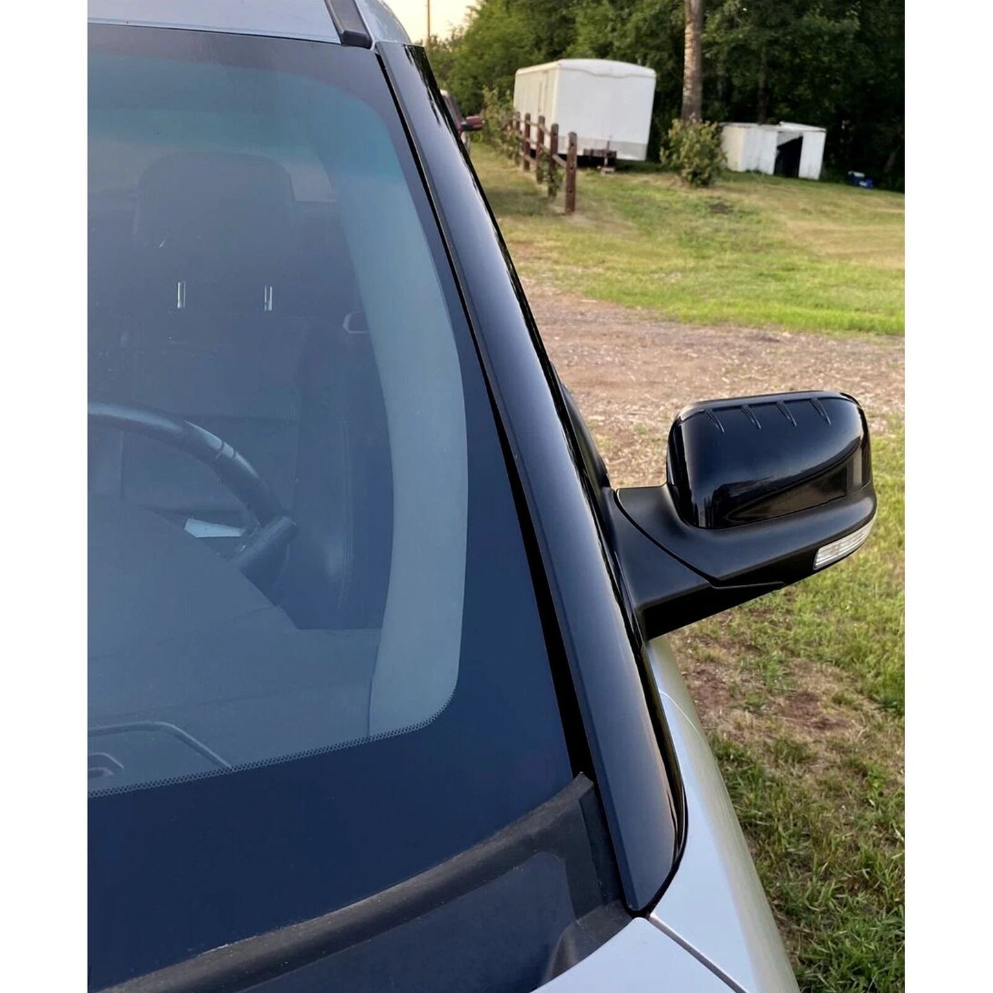 For 20112019 Ford Explorer Windshield Outer Trim Molding  Driver Side Left Pillar Cover Replacement 6