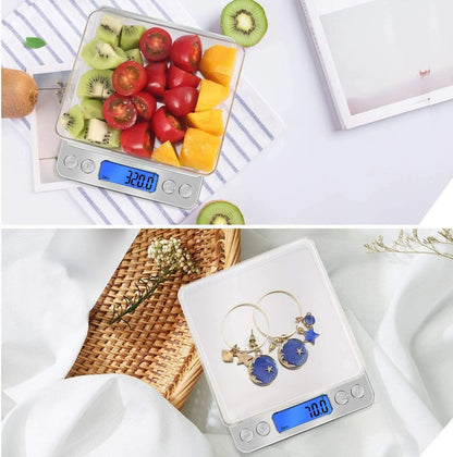 Precision Digital Scale 2000g X 01g  Jewelry Gold Silver Coin Gram  Herb Grain Pocket Scale 3