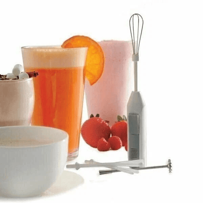 Norpro Deluxe Cordless Mini Mixer Mix Whip Stir Blend Beat  Drink Frother 2