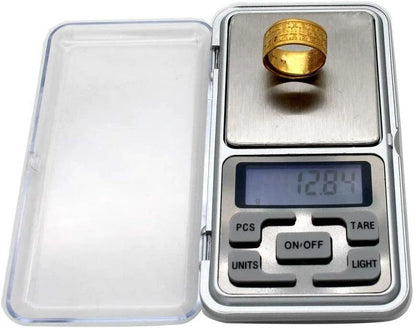 Ultra-Precise 500g Pocket Scale, 0.01g Mini Digital Balance for Jewelry, Gold & Small Items