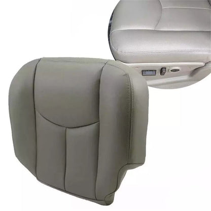 Chevy Tahoe Suburban Driver Bottom Leather Seat Cover Gray Exact Fit Waterproof  ScratchResistant 11
