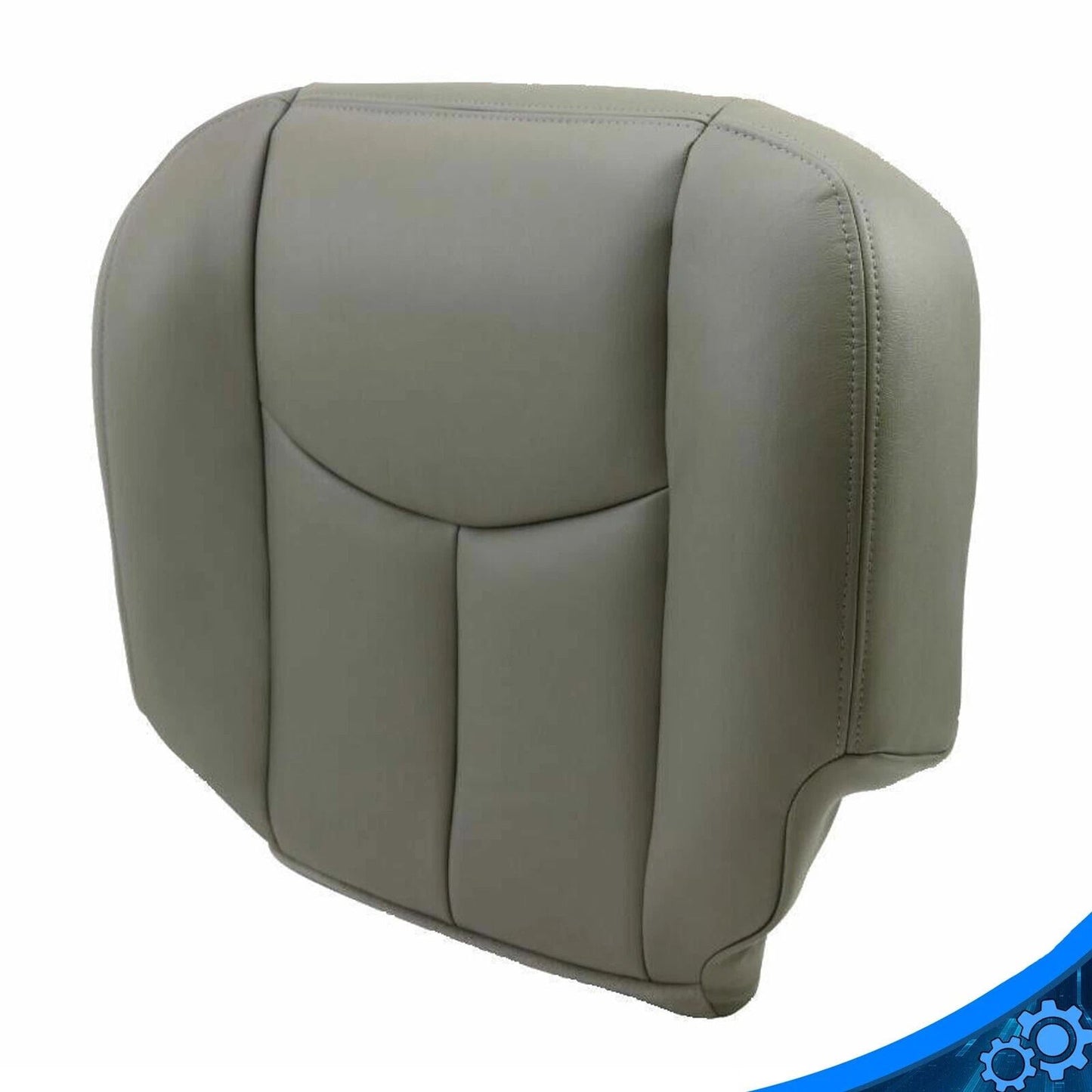 Chevy Tahoe Suburban Driver Bottom Leather Seat Cover Gray Exact Fit Waterproof  ScratchResistant 3
